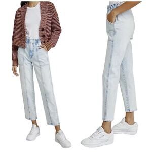 Mother Superior The Springy Ankle in Finale, Stretch Paper Bag Waist Sz 27 EUC